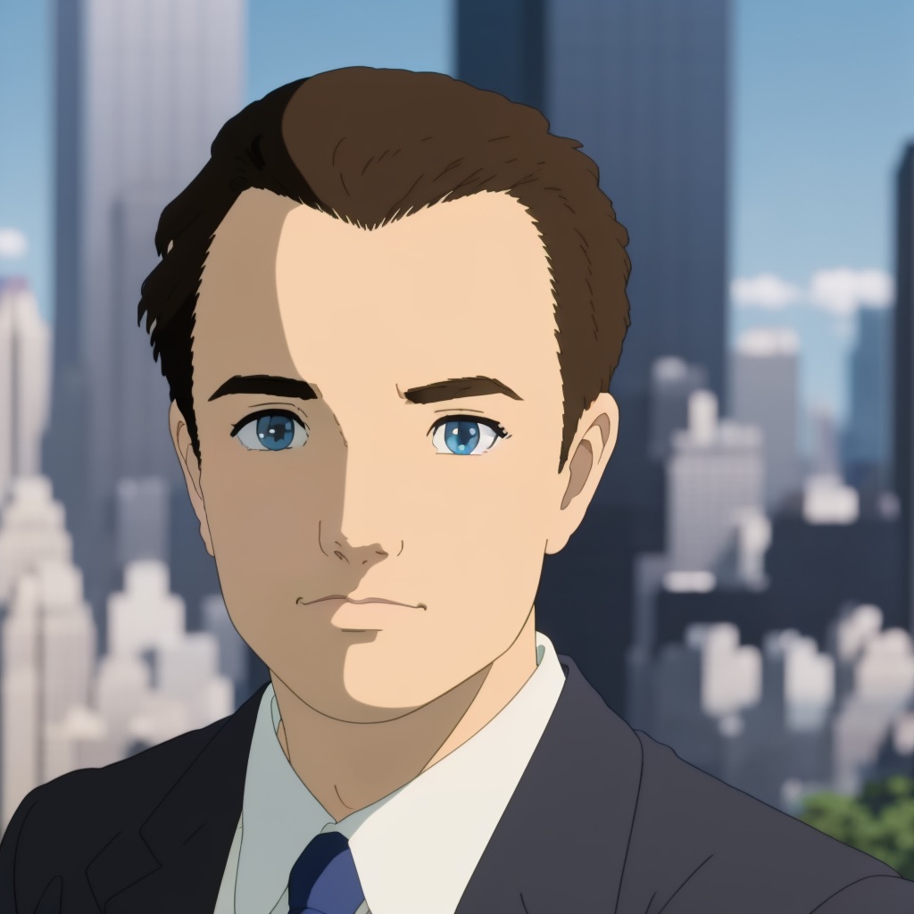 AnimePics generated portrait in anime style